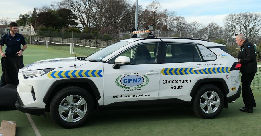 Christchurch South's new patrol car